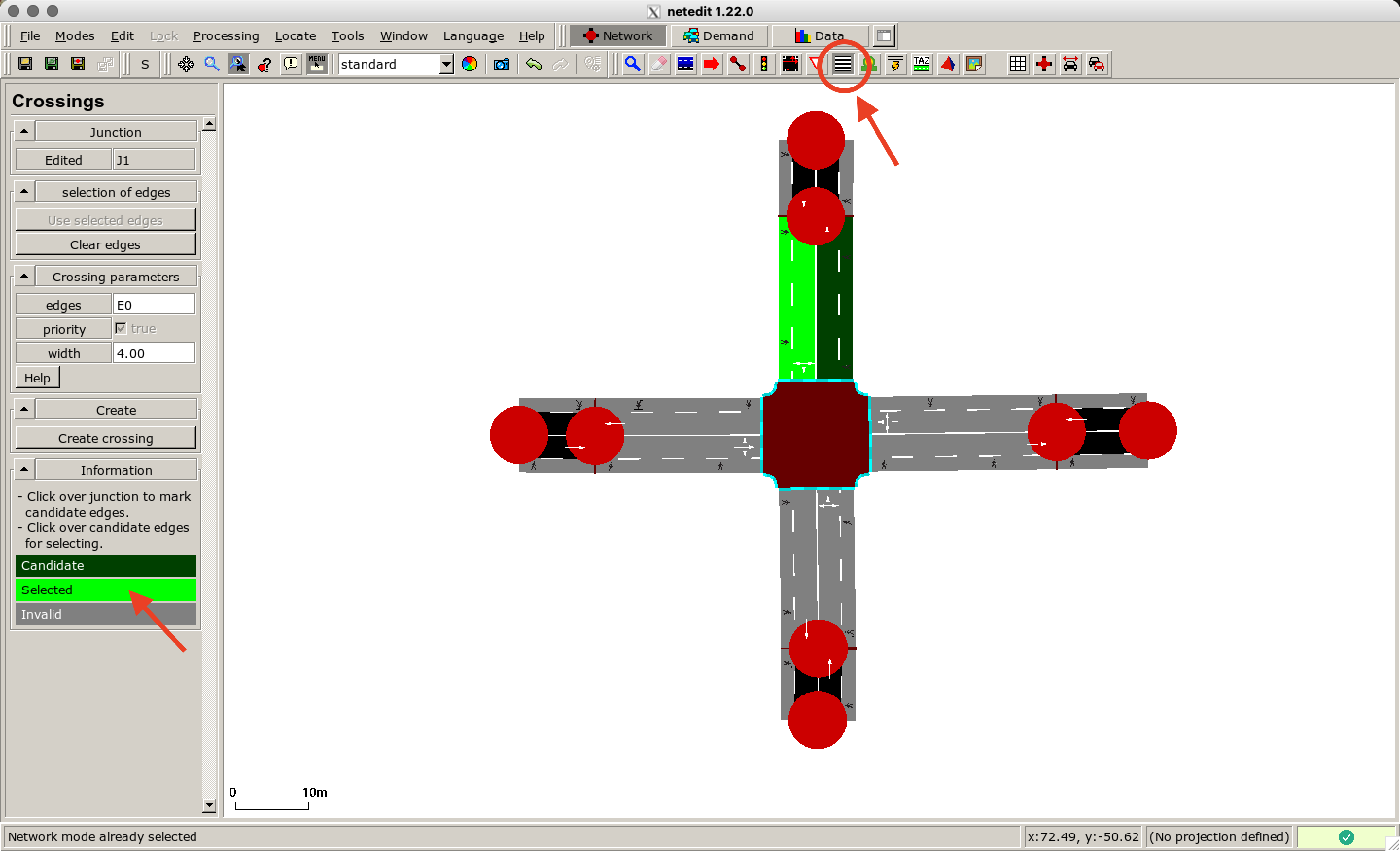 向路口添加过街设施
