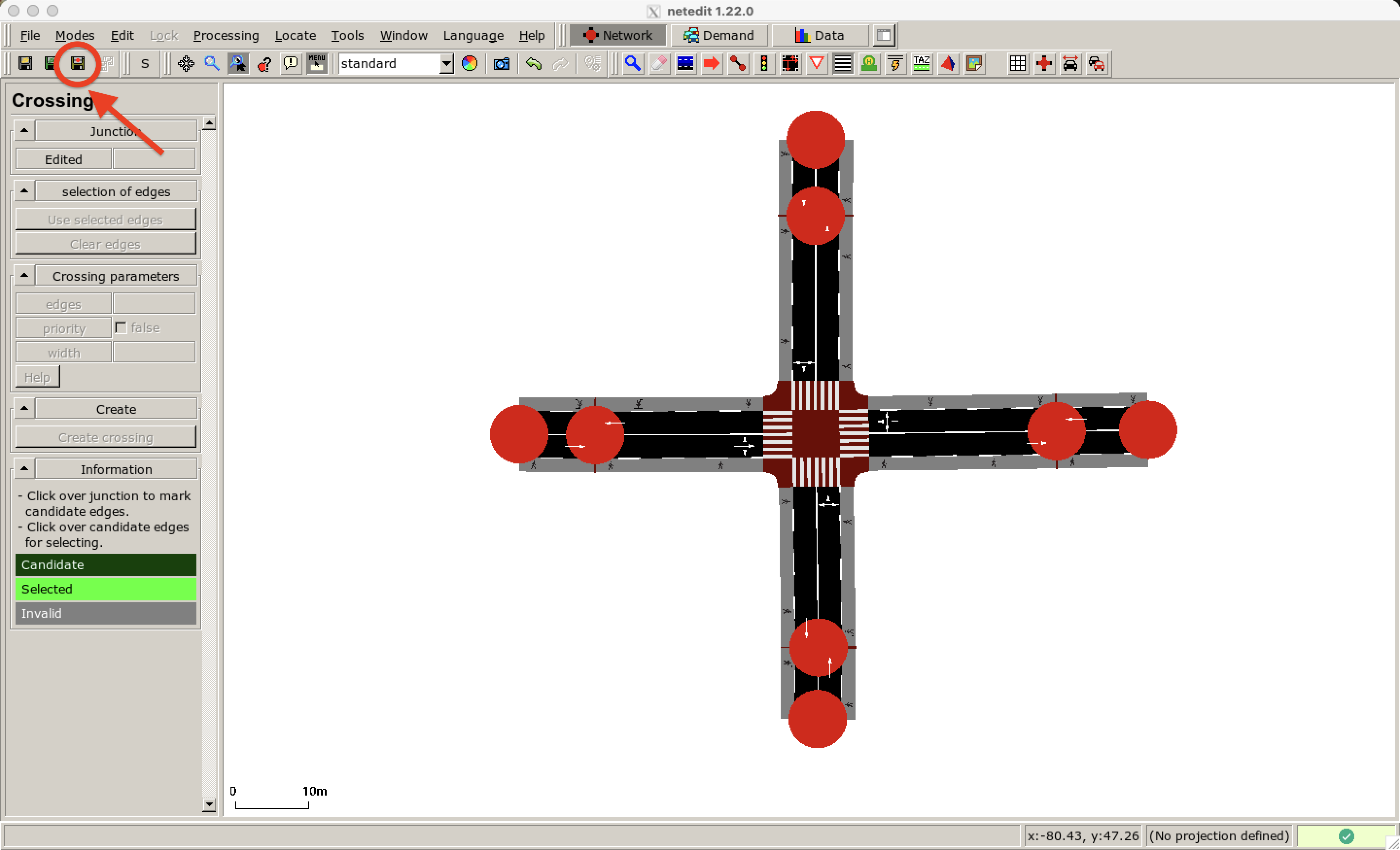 最终的路网文件